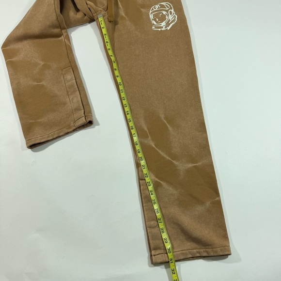 Billionaire Boys Club Chaps Logo Graphic Sweatpants Brown - Picture 9 of 9
